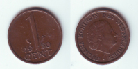 Netherlands 1 Cent 1950 - 1948-1980: Juliana