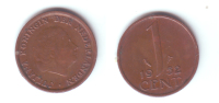 Netherlands 1 Cent 1952 - 1948-1980 : Juliana