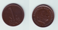 Netherlands 1 Cent 1955 - 1948-1980: Juliana