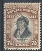 1935 SAN MARINO USATO MELCHIORRE DELFICO 7 1/2 CENT - RR9254-2 - Used Stamps