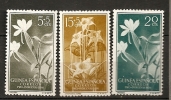 Guinée Espagnol 1956 N° 374 / 6 Iso ** Enfance Indigène, Fleurs, Orchidées, Strophantus - Spanish Guinea