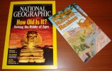 National Geographic U.S. September 2001 With Map Africa´s Natural Realms How Old Is It? Solving The Riddle Of Ages - Naturaleza