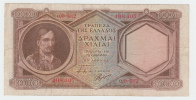 Greece 1000 Drachmai 1944 VF CRISP Banknote P 172 - Grèce