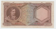 Greece 1000 Drachmai 1944 VF CRISP Banknote P 172 - Grecia