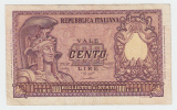 ITALY 100 Lire 1951 AVF P 92a 92 A - 100 Lire