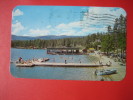 Grand Lake Co -- Beach & Boat Dock  1965 Cancel--   =====   =========ref 317 - Other & Unclassified