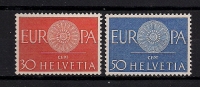 SWITZERLAND EUROPA CEPT 1960 SET MNH** - Nuevos