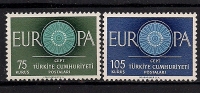 TURKEY EUROPA CEPT 1960 SET MNH** - Ongebruikt