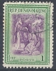 1947 SAN MARINO USATO RICOSTRUZIONE 1 LIRA - RR9255 - Used Stamps
