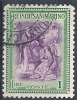 1947 SAN MARINO USATO RICOSTRUZIONE 1 LIRA - RR9255-4 - Usados