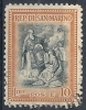 1947 SAN MARINO USATO RICOSTRUZIONE 10 LIRE - RR9255 - Gebraucht