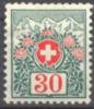 1910 30c Alpenrosen Und Jungfraumassiv Zum 36 / Mi 36 Ungebraucht / Neuf / MH - Portomarken