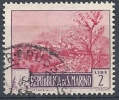 1949-50 SAN MARINO USATO PAESAGGI 2 LIRE - RR9256 - Used Stamps