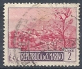 1949-50 SAN MARINO USATO PAESAGGI 2 LIRE - RR9256-2 - Gebruikt