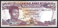 SWAZILAND :  20 Emalageni – 2006 - P30 -UNC - Swasiland