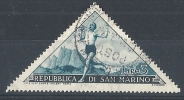 1953 SAN MARINO USATO PROPAGANDA SPORTIVA CORSA 3 LIRE - RR9260 - Usados