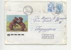 Mailed Cover (letter) Bears 1991 From   Bulgaria - Lettres & Documents