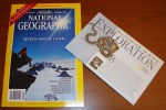 National Geographic U.S. February 1998 Jacques-Yves Cousteau With Map Exploration - Viaggi/Esplorazioni