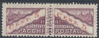 1945 SAN MARINO PACCHI POSTALI 5 CENT MH * - RR9277 - Paquetes Postales