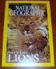 National Geographic U.S. February 2001 Jewel Scarabs With Map Mars Revealed - Reisen