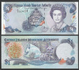 CAYMAN : 1  Dollar - 2001 - P26  - Queen Elisabeth II - UNC - Iles Cayman