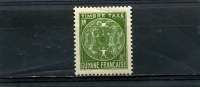 GUYANNE T23* 30c Olive - Unused Stamps