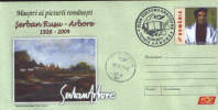 Romania- Postal Stationery Cover 2011- Serban Rusu-Arbore-landscape Bukovina - Impresionismo