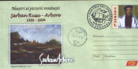 Romania- Postal Stationery Cover 2011- Serban Rusu-Arbore-landscape Bukovina - Impresionismo