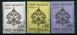 Vaticano - 1963 - Sede Vacante - Used Stamps