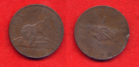 SIERRA LEONE  COMPANY - 1 PENNY 1791 - TRES RARE ET BELLE  MONNAIE - Colonie Britannique