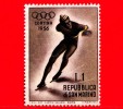 SAN MARINO - 1955 - NUOVO - VII Giochi Olimpici Invernali, A Cortina D´Ampezzo - 1 L. • Pattinaggio - Ongebruikt