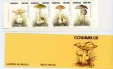 ANGOLA: Champignons  Carnet De 4 Valeurs Différentes Emis En 1993  (yvert 911/14) Neuf Sans Charniere ** MNH - Mushrooms