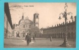 VIGEVANO PIAZZA DUCALE CARTOLINA FORMATO PICCOLO VIAGGIATA NEL 1920 - Vigevano
