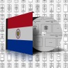 PARAGUAY STAMP ALBUM PAGES 1870-2008 (771 Pages) - English