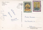 ROMA /  PALERMO  - Cartolina  Postale  - Lire  40 + 30 - Used Stamps