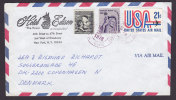 United States Airmail HOTEL EDISON New York 1978 Cover To Denmark - 3c. 1961-... Lettres