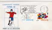 L- FDC, Barcelona 1980 , Nº 2570-2571, Mundial Futbol, - 1982 – Spain