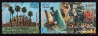 India Used 2008, Set Of 2, Aga Khan Foundation, - Used Stamps