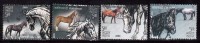 India Used 2009, Set Of 4, Horses - Used Stamps