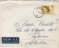 TURCHIA   /  ITALIA  (PA)   - Cover / Lettera  -  By Air Mail -  03.06.1951 - Gebraucht