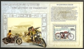 Congo 2006 BF 1 Valeur Non Catalogué Yvert ** Moyen De Transport, Motocyclette, Indian 1911 - Used