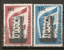 Pays-Bas Netherlands 1956 Europe Serie Complete Obl - Gebraucht