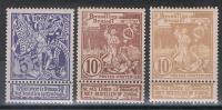 Belgie OCB 71 / 73 (**) - 1894-1896 Esposizioni