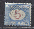 AP207 - REGNO 1903 , Segnatasse Il 5 Lire N. 30  Used - Portomarken