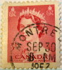 Canada 1953 Queen Elizabeth II 3c - Used - Oblitérés