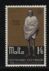 Malta 1969 MAHATMA GANDHI Of India   # 21073 S - Mahatma Gandhi