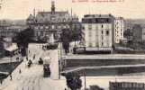 PARIS ARDT 19   PANTIN LA PLACE DE LA MAIRIE  AVEC LIGNE DE TRAMWAY  EDIT  G FRANCK   CIRC 1914 - Arrondissement: 19