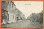L033, Belfort, Faubourg De Montbéliard, Animée , Circulée 1914 Sous Enveloppe , Mauvais état - Franche-Comté