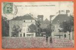 L040, Belfort, Place De La République, Rue Porte-de-France, Animée, Tramway, Circulée  1907 - Franche-Comté