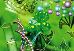 [CA04-090  ]   Chemist  Chemistry Gene DNA Biochemistry     , Postal Stationery --Articles Postaux -- Postsache F - Chemistry